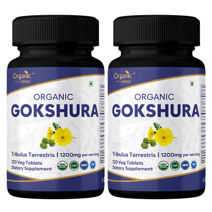 ORGANIC SPREE Gokshura 120 comprimés vue de face