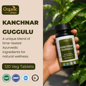 ORGANIC SPREE Kanchnar Guggulu 120 comprimés emballage