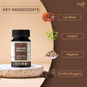 ORGANIC SPREE Lakshadi Guggulu comprimés en bouteille