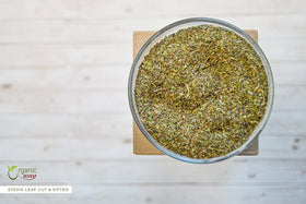 Organic Way Feuilles de Stévia Cuites & Tamises 499g vue arrière