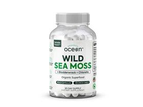 Organics Ocean capsules de mousse de mer bio vue de face