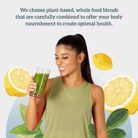 Organifi Green Juice poudre avec un smoothie