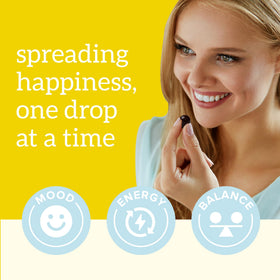 Organifi Happy Drops gummies avec ingrédients naturels