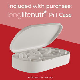 Organisateur de pilules premium avec LongLifeNutri Extrait de Canneberge