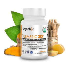 Organixx Complément Alimentaire Champignons 30 Capsules vue de face