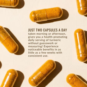 Organixx Curcuma Curcumin gélules sur une table