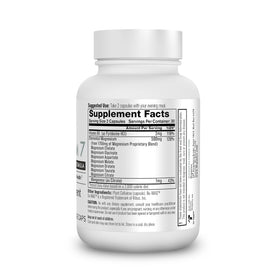 Organixx Magnesium 7 Complex 60 capsules, ingrédients principaux