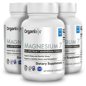 Organixx Magnesium 7 Complex packaging front view