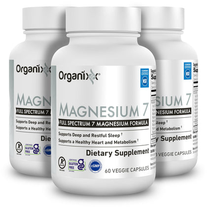 Organixx Magnesium 7 Complex packaging front view