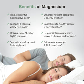 Organixx Magnesium 7 Complex showing various magnesium forms