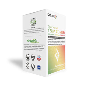 Organixx Yerba Complex sachet individuel Citron Gingembre