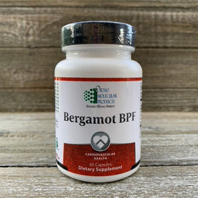 Ortho Bergamot BPF 60 Capsules, vue de l'emballage avant