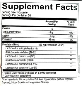 Ortho Biotic 100 Milliards CFU 30 Capsules emballage
