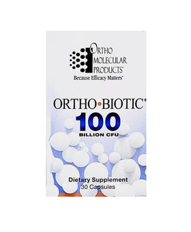 Ortho Biotic 100 Milliards CFU 30 Capsules vue de face