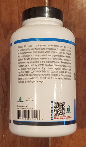 Ortho Molecular Products Réagi Cal-Mag 90g capsules sur fond blanc