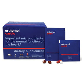 Orthomol Cardio boîte de 30 jours vue de face