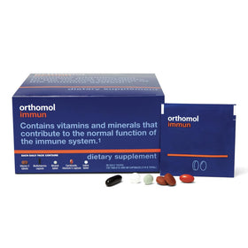 Orthomol complément alimentaire 30 jours, pack de capsules et tablettes