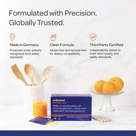Orthomol daily wellness Pro présentation des capsules et de la poudre