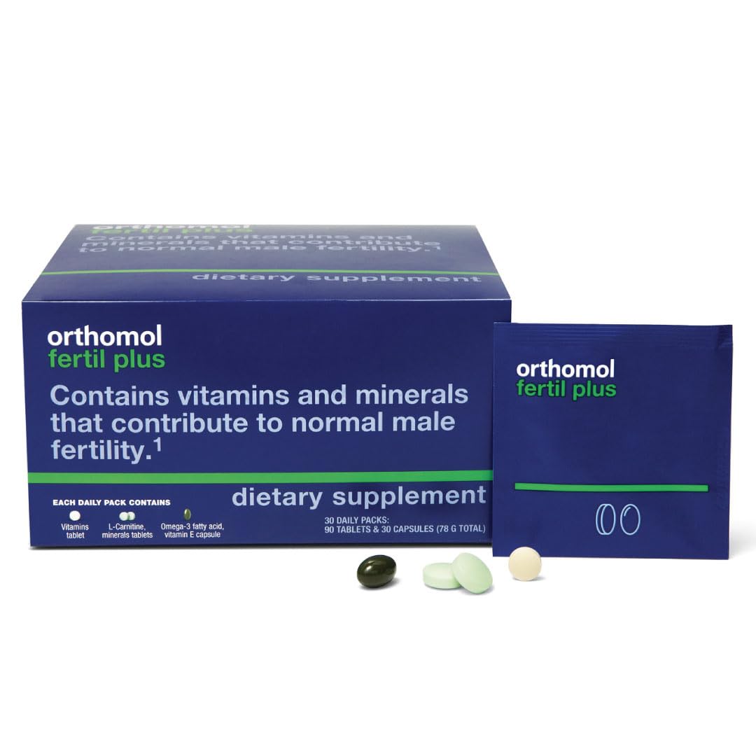 Orthomol Fertil Plus supplément prénatal homme vue de face