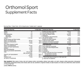 Orthomol Sport capsules, vue de côté