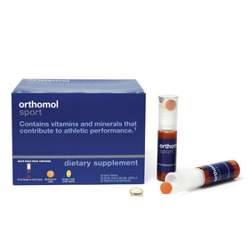 Orthomol Sport complément alimentaire 30 jours, boîte vue de face
