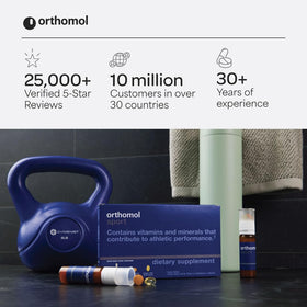Orthomol Sport complément alimentaire, informations nutritionnelles sur l'emballage