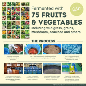 OSN Probiotiques 60 gélules softgels avec fruits et légumes
