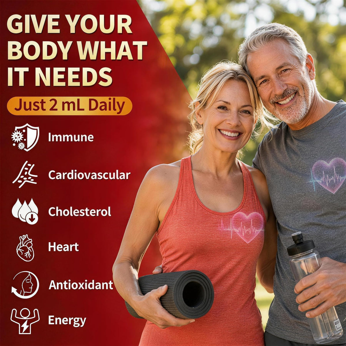 Ossual 20-in-1 Riz Rouge Liposomique 1500 mg étiquette avec ingrédients