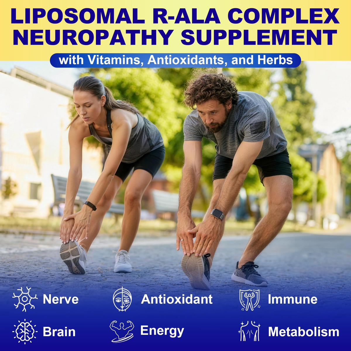 Ossual R-Alpha Lipoïque 28-en-1 capsules sur une table