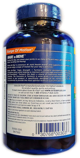 Osteo Bi-Flex tablettes avec glucosamine et curcuma