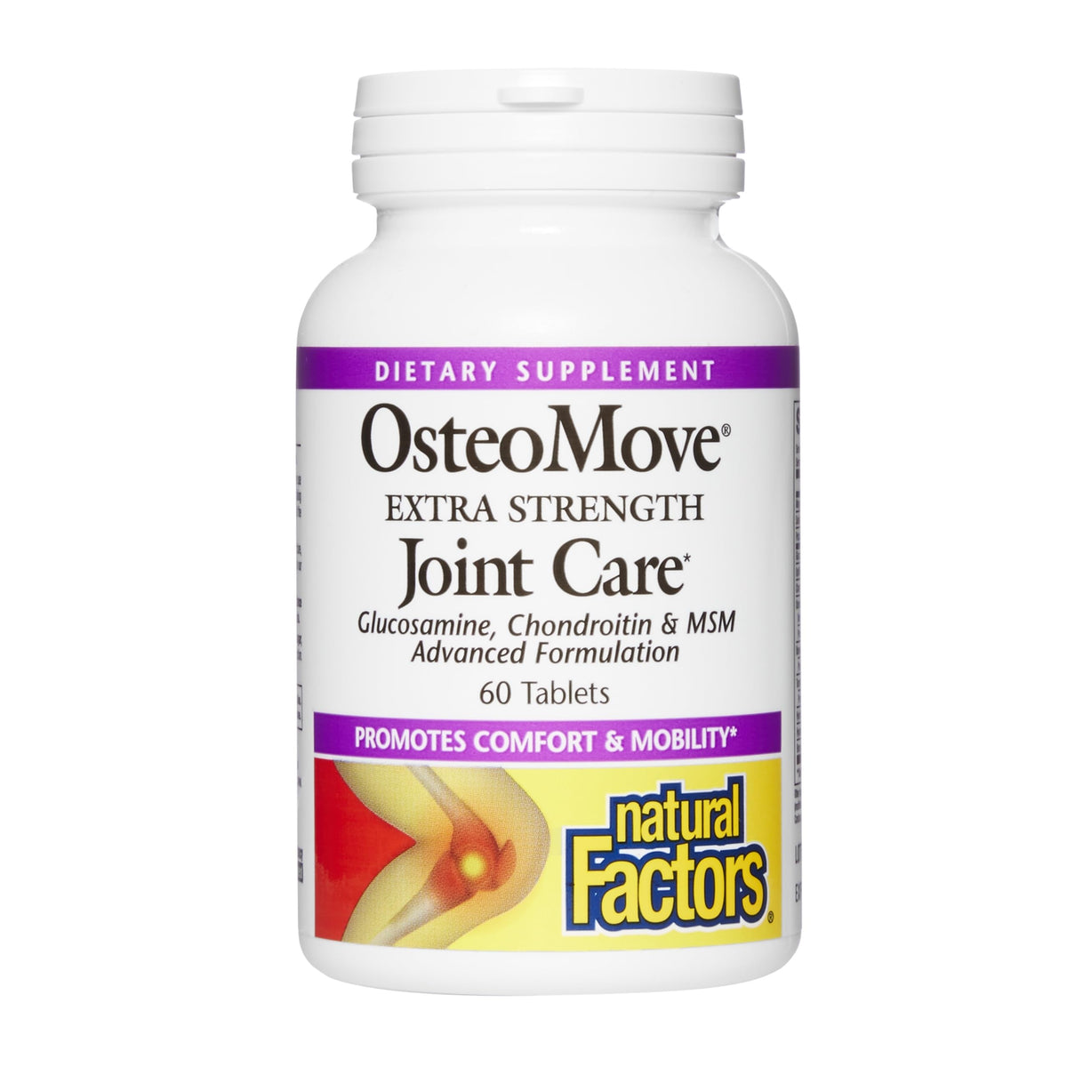 OsteoMove Extra Strength 60 Tablettes vue de face