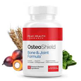 OsteoShield Complément Alimentaire Calcium 60 capsules vue de face