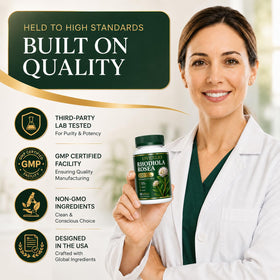 OVEXLIO Rhodiola Rosea 600mg avec des ingrédients naturels