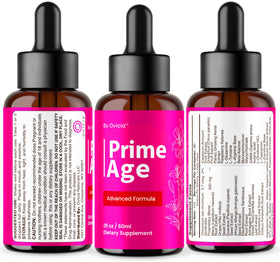 OVICIA Age Drops 170g sur une table avec d'autres compléments