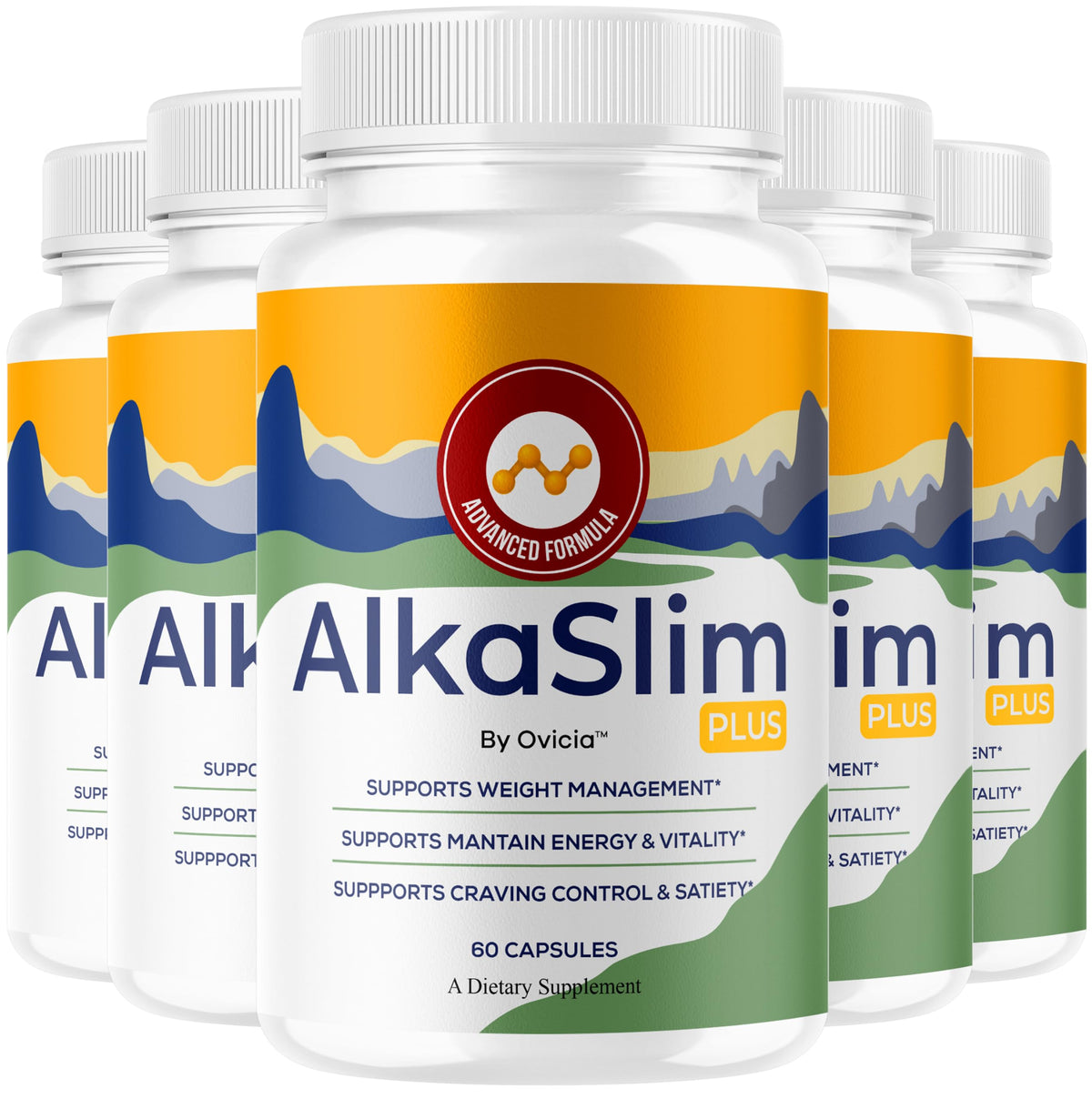 OVICIA Alka Slim Plus Capsules 300 gélules vue de face