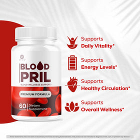 OVICIA Blood Pril 180 capsules côté avec dosage
