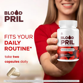 OVICIA Blood Pril 180 capsules ouvertes avec gélules