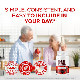 OVICIA Blood Pril 180 capsules sur fond de bois