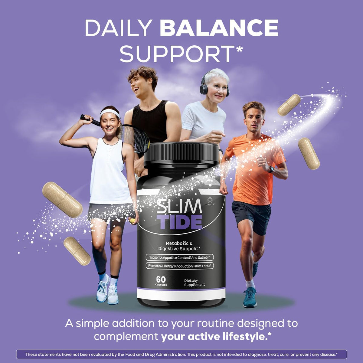 OVICIA Capsules Slim Tide - Détail des capsules