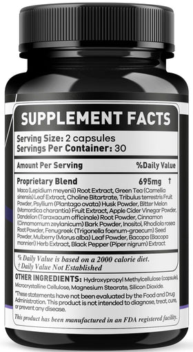 OVICIA Capsules Slim Tide - Étiquette du produit
