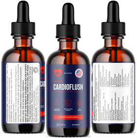OVICIA Cardioflush Drops sur un fond naturel