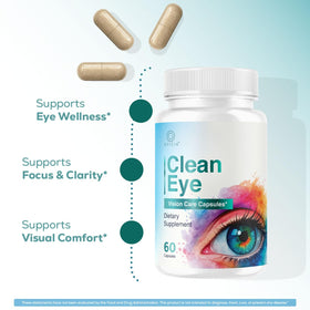 OVICIA Clean Eye Capsules vue latérale montrant la taille