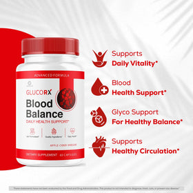 OVICIA Glucorx Capsules 60 capsules arrière