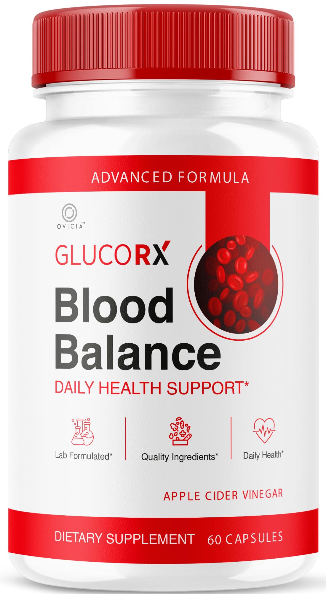 OVICIA Glucorx Capsules 60 capsules boîte avant