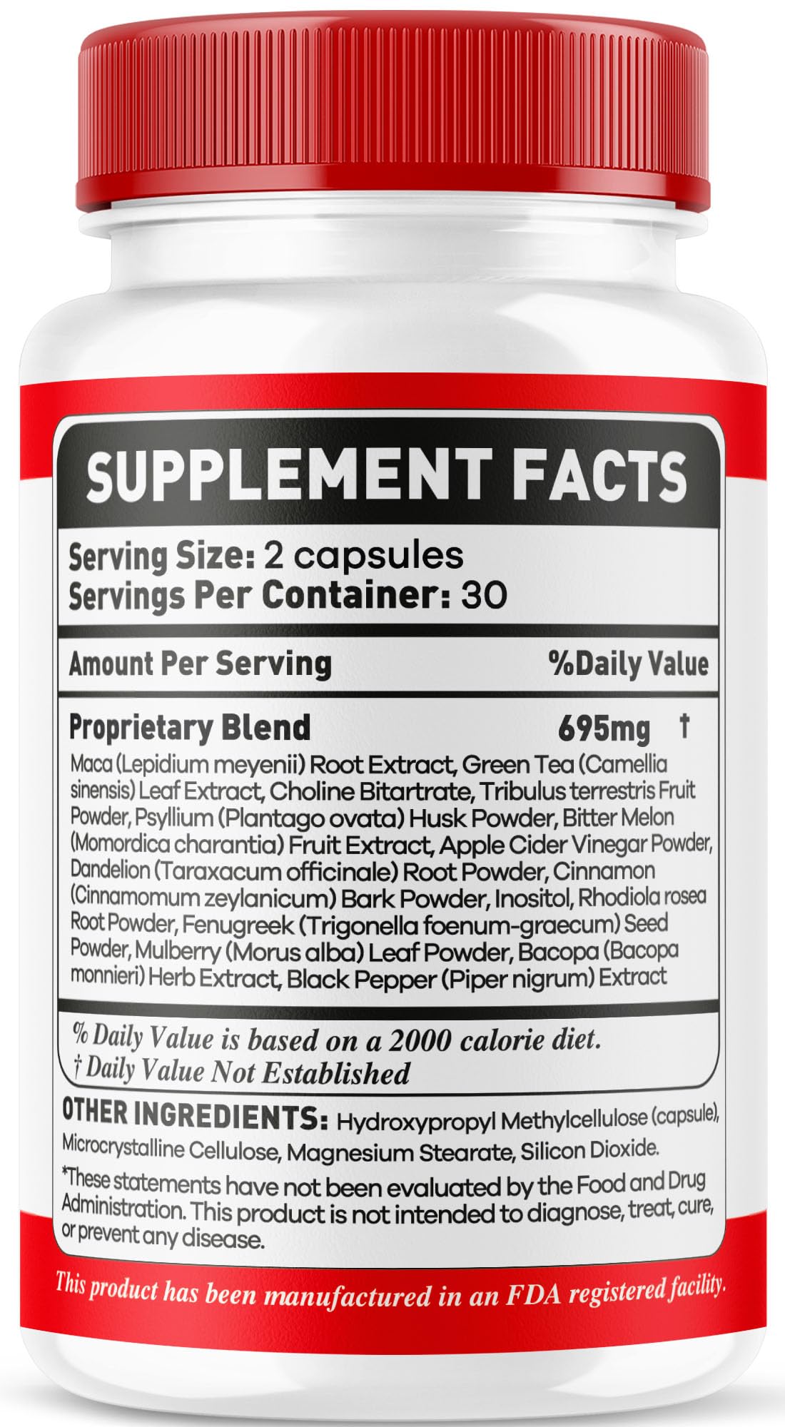OVICIA Glucorx Capsules 60 capsules prise avec un verre d'eau