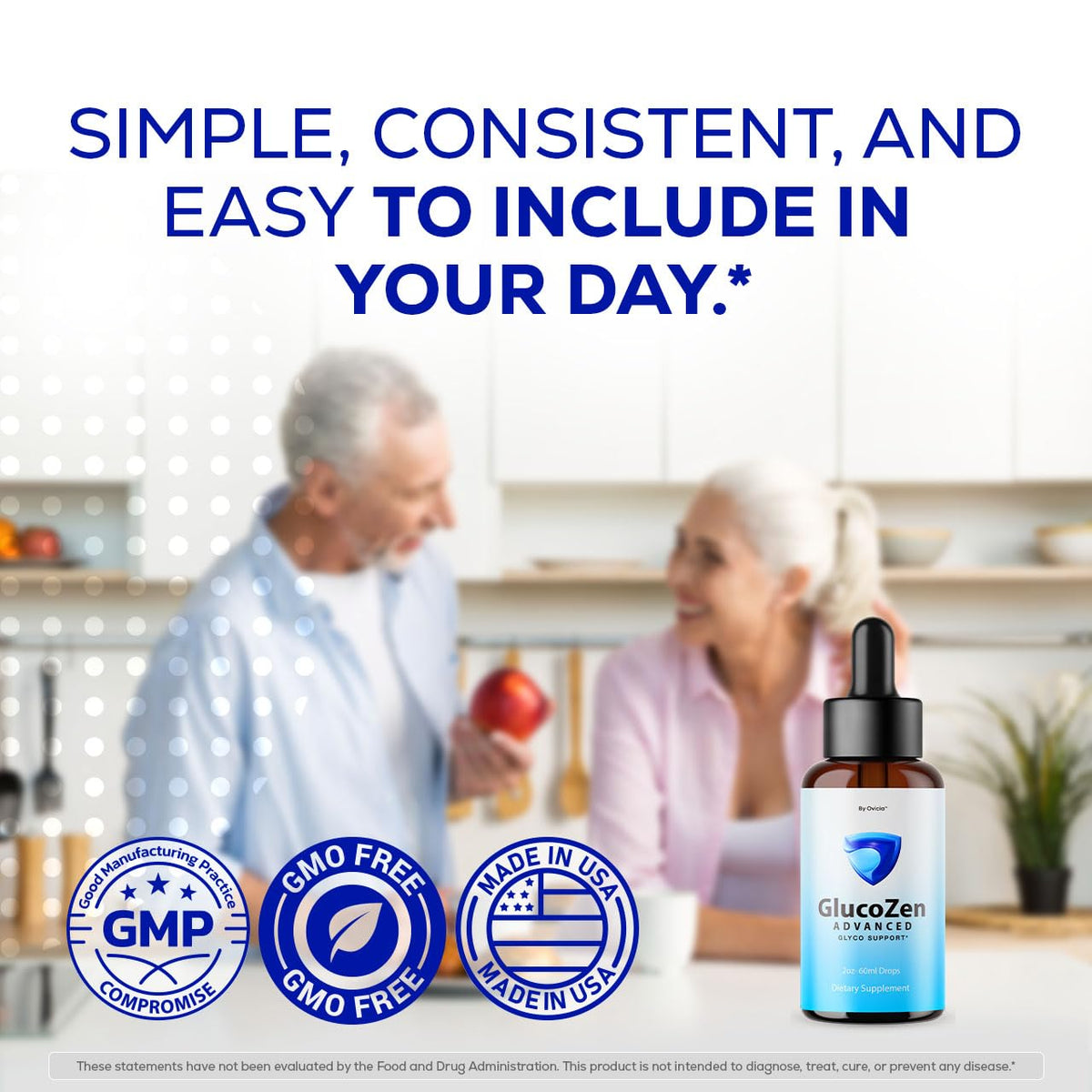 OVICIA Glucozen Drops en utilisation quotidienne