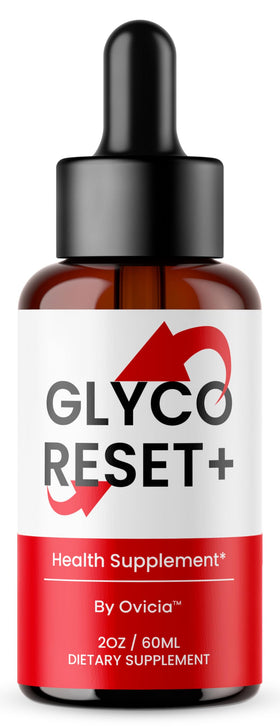 OVICIA Glyco Reset Drops bouteille avant avec étiquette