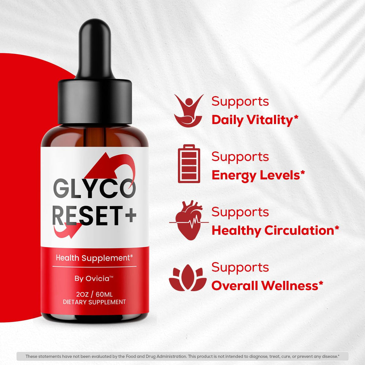 OVICIA Glyco Reset Drops flacon ouvert avec goutte