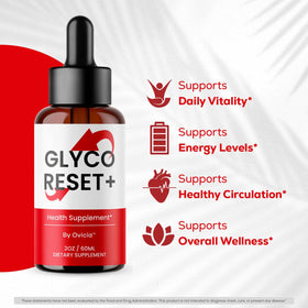 OVICIA Glyco Reset Drops flacon ouvert avec goutte