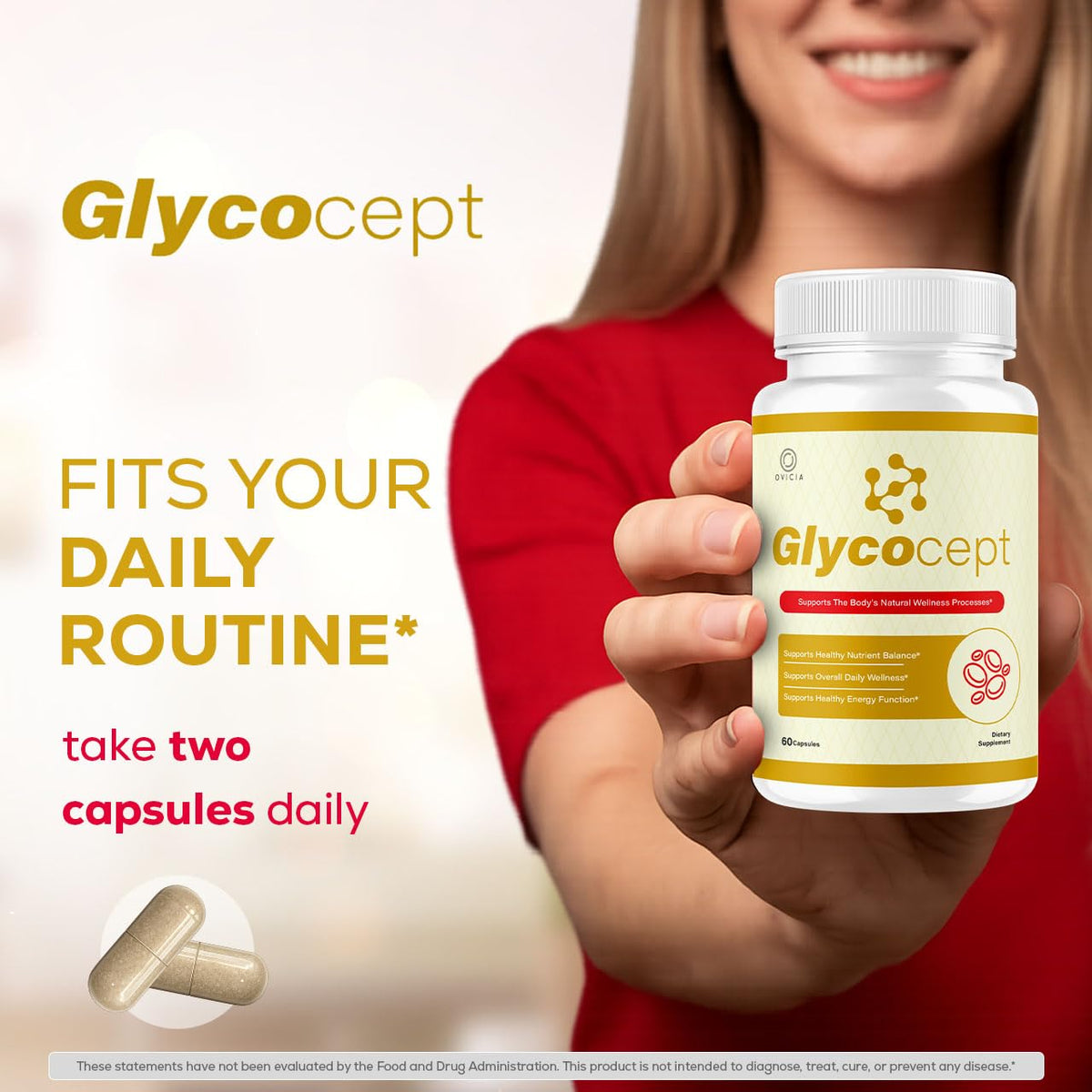 OVICIA Glycocept Capsules 60 ingredients list
